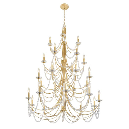Brentwood 28 Light 40" Wide Taper Candle Style Chandelier