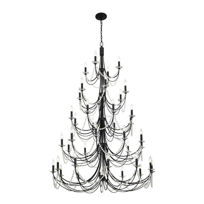 Brentwood 40 Light 48" Wide Taper Candle Style Chandelier