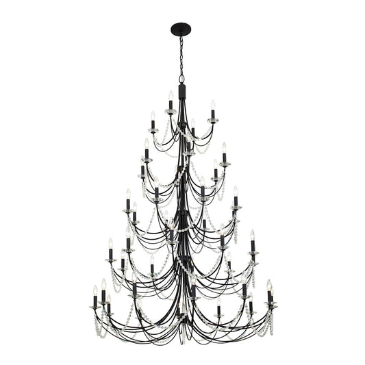 Brentwood 40 Light 48" Wide Taper Candle Style Chandelier