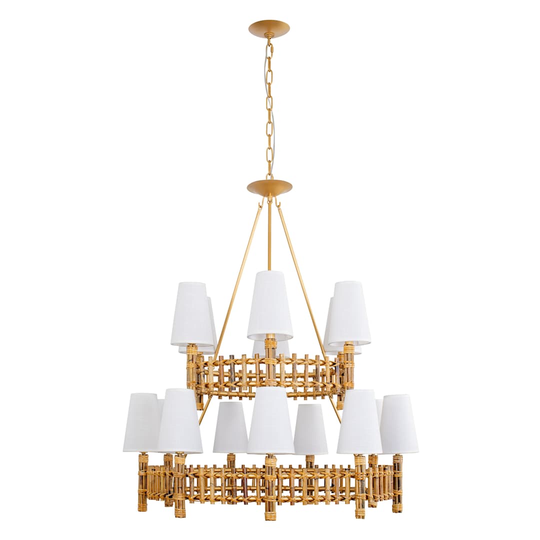 Nevis 15 Light 36" Wide Chandelier