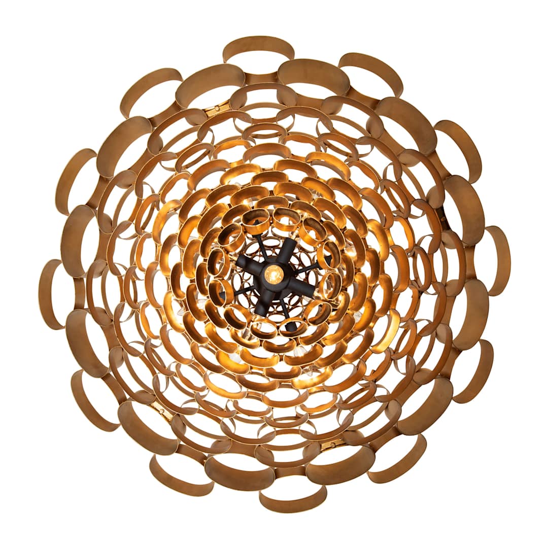 Totally Tubular 17 Light 41" Wide Waterfall Chandelier