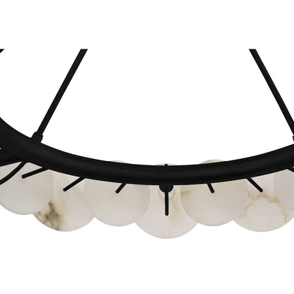 Cosmos 6 Light 30" Wide Ring Chandelier