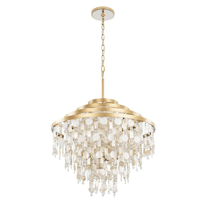 Kalani 10 Light 28" Wide Waterfall Chandelier