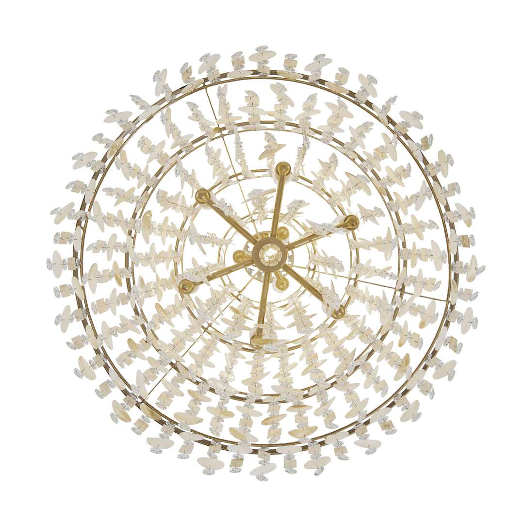 Kalani 10 Light 28" Wide Waterfall Chandelier