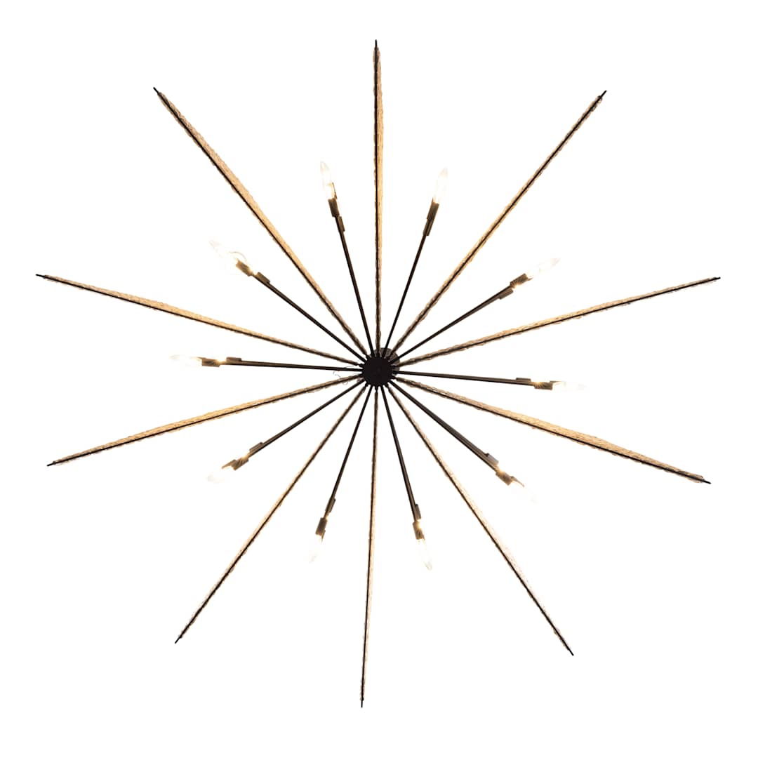 Machina 30 Light 73" Wide Abstract Sputnik Chandelier