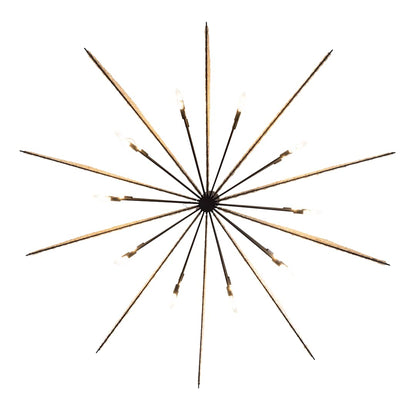 Machina 30 Light 73" Wide Abstract Sputnik Chandelier