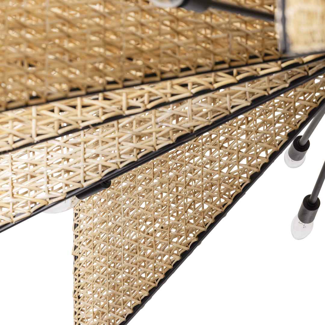 Machina 30 Light 73" Wide Abstract Sputnik Chandelier