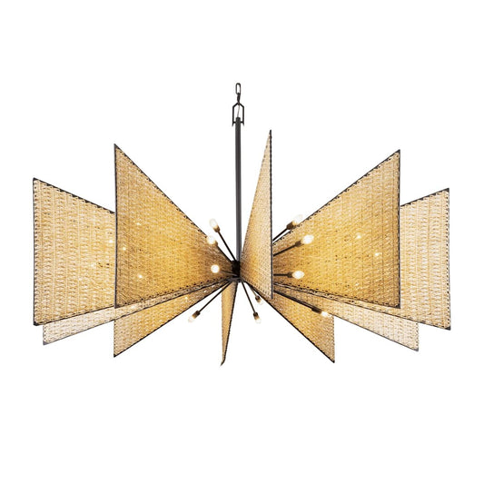 Machina 30 Light 73" Wide Abstract Sputnik Chandelier