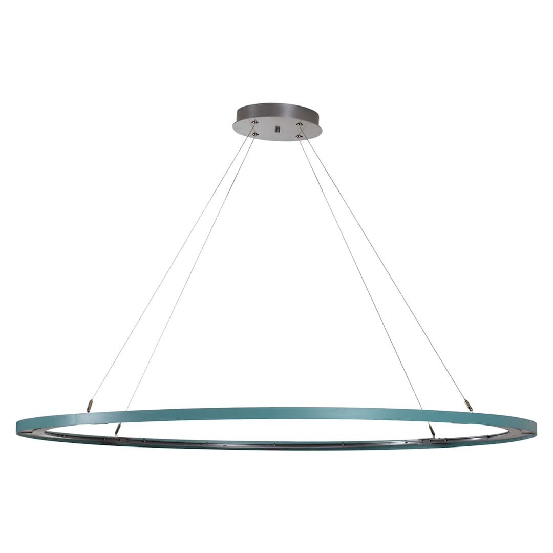 Ringo 61-13/16" Wide Integrated LED Ring Chandelier with Adjustable Cables