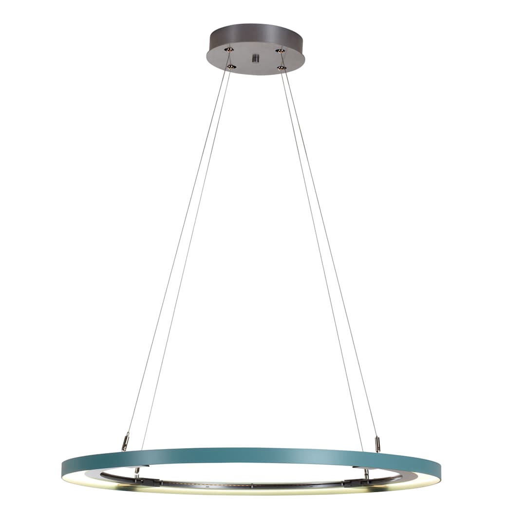 Ringo 33-5/16" Wide Integrated LED Ring Chandelier with Adjustable Cables