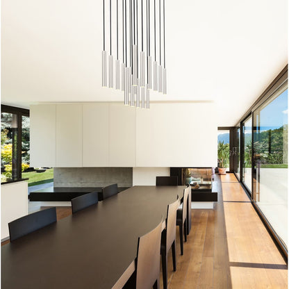Forest 18" Wide Linear Chandelier