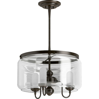 Artifacts 22" Wide 3 Light Chandelier